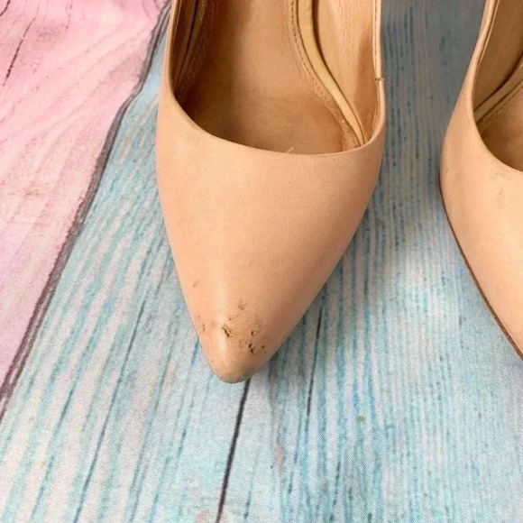 Coach pointy toe nude color pumps - Picture 4 of 13